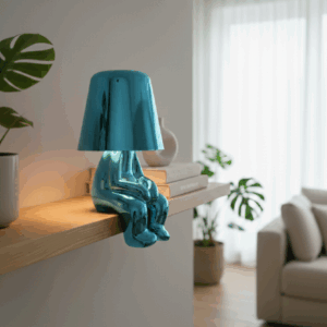 Mr. When μπλέ επαναφορτιζόμενο φωτιστικό αφής LED – μεγάλο μέγεθος Mr. When μπλέ επαναφορτιζόμενο φωτιστικό αφής LED – μεγάλο μέγεθος