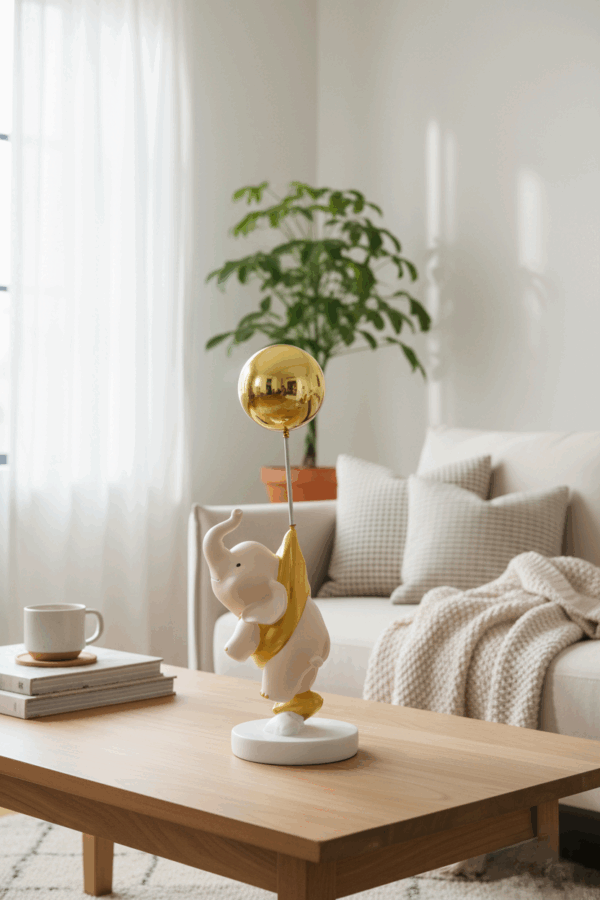 Διακοσμητικό Ελεφαντάκι Χρυσό