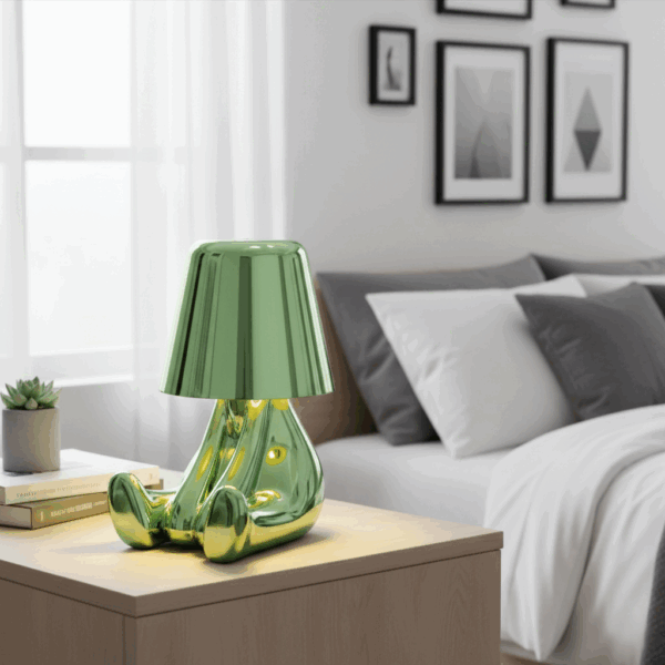 mr what επναφορτιζομενο φωτιστικο αφης πρασινο μεγαλο amazthing.gr