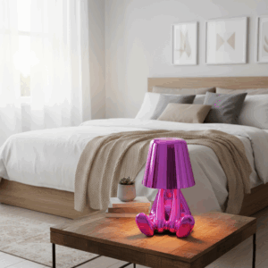 Mr. What ροζ επαναφορτιζόμενο φωτιστικό αφής LED – μεγάλο μέγεθος amazthing.gr