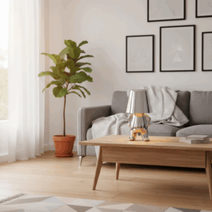 Mr. Who ασημί επαναφορτιζόμενο φωτιστικό αφής LED – μεγάλο μέγεθος