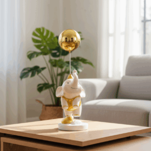 Διακοσμητικό Ελεφαντάκι Χρυσό (Μεγάλο)