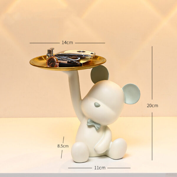 Αρκουδάκι με Δίσκο Off Green