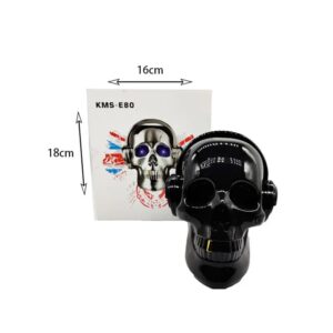 ασύρματο ηχειο μαυρο νεκροκεφαλη