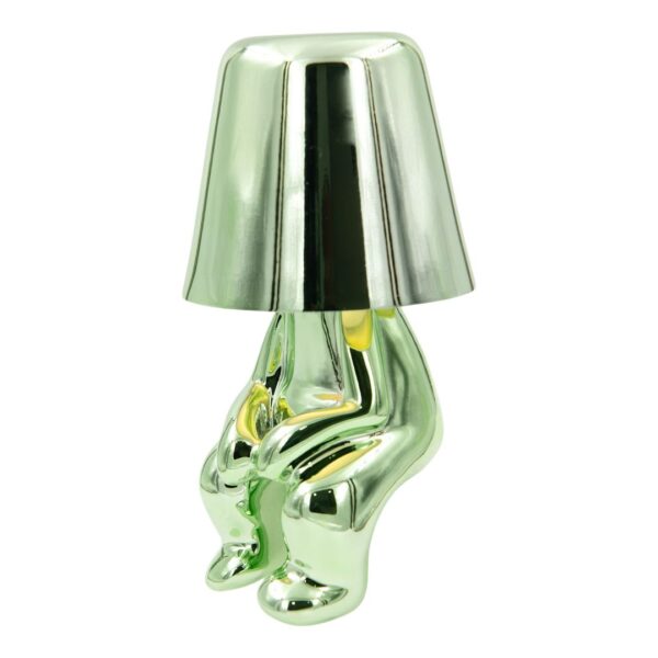 Mr. When πράσινο επαναφορτιζόμενο φωτιστικό αφής LED – μεγάλο μέγεθος