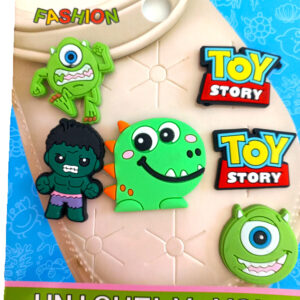 Σετ Crocs charms Toy Story και super ήρωες διακοσμητικά αξεσουάρ για καλοκαιρινά παπούτσια Crocs"