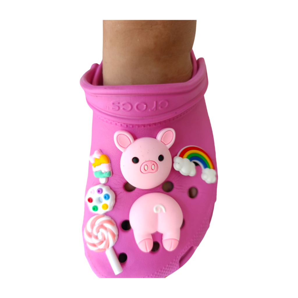 διακοσμητικα pins γουρουνι 6 τεμαχια