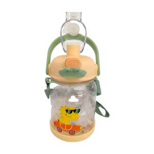 Παιδικό παγουράκι δεινόσαυρος με καλαμάκι και λουράκι μεταφοράς