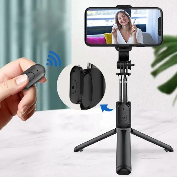 Τρίποδο – Selfie Stick Κινητού με Bluetooth Q07