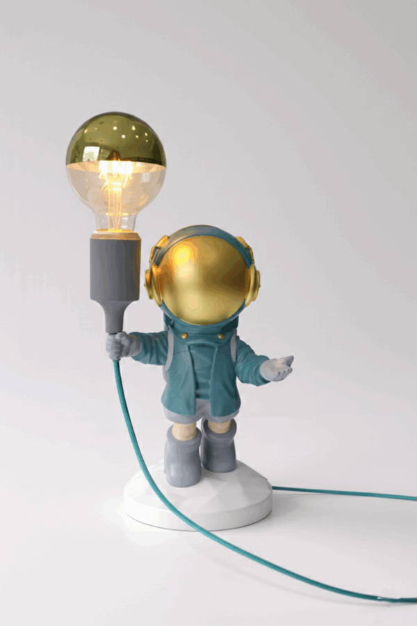 φωτιστικό αστροναύτης green small